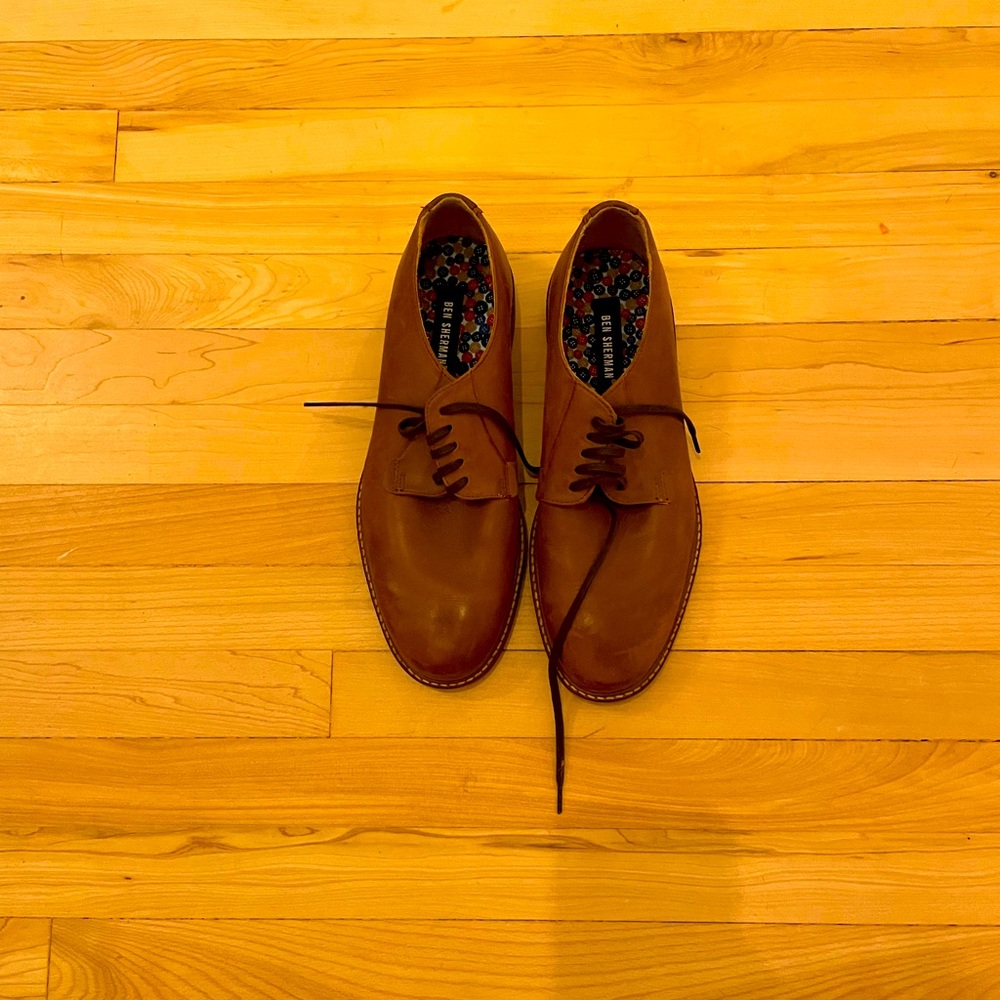 Ben Sherman. Men’s dress shoes. Brown/tan. US size 7.5